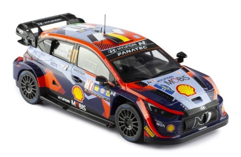 Scale 1/18 HYUNDAI i20 N Rally1 #11 T.Neuville - M.Wydaeghe Winner Central European Rally 2023 fr IXO Models
