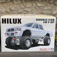 Skala 1/24 Building set Toyota Hilux Double Cab Lift-up fr Aoshima