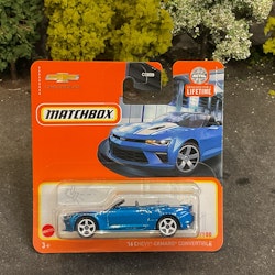 Skala 1/64 MATCHBOX "Lifetime" -  16' Chevy Camaro Convertible, blue