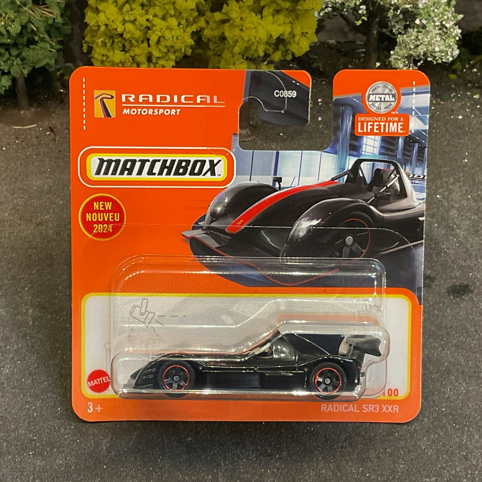 Skala 1/64 MATCHBOX "Lifetime" - Radical SR3 XXR, black