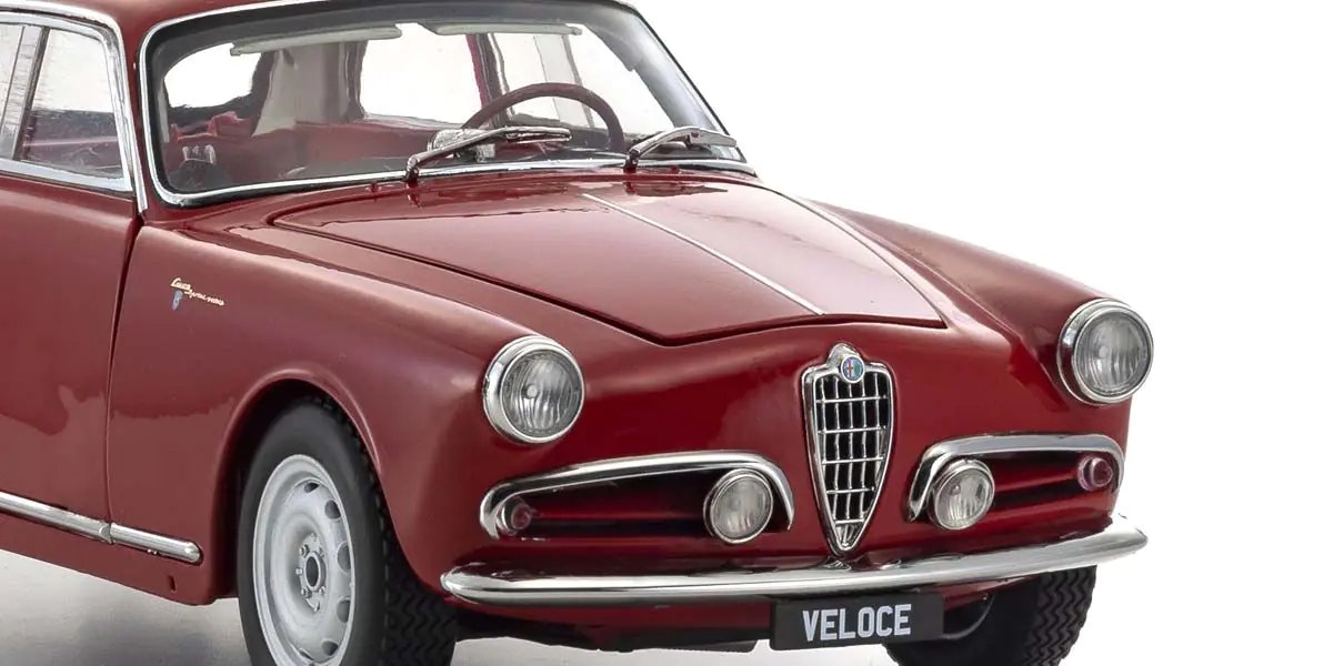 Skala 1/18 Alfa Romeo Giulietta Sprint Veloce Red (KS08957VR) fr Kyosho