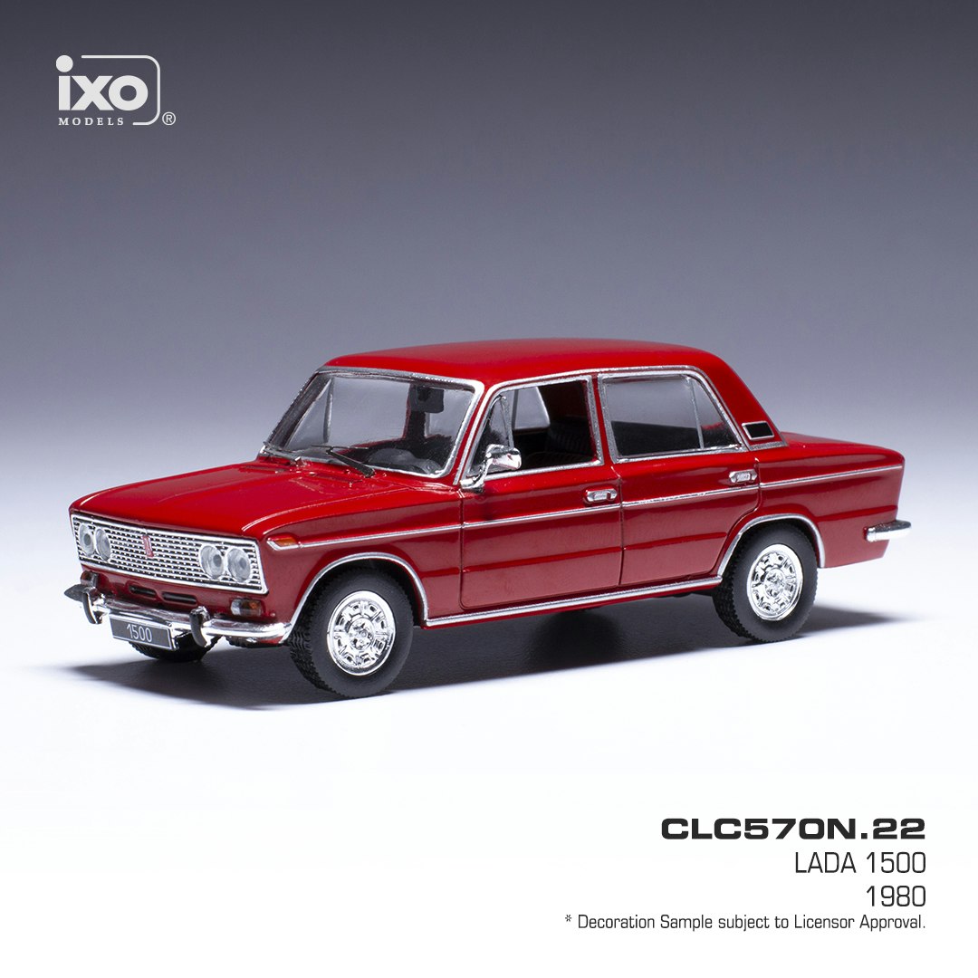 Skala 1/43 - Lada 1500 1980' Red fr IXO Models (CLC570N.22)