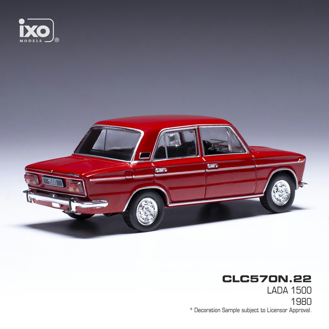 Skala 1/43 - Lada 1500 1980' Red fr IXO Models (CLC570N.22)