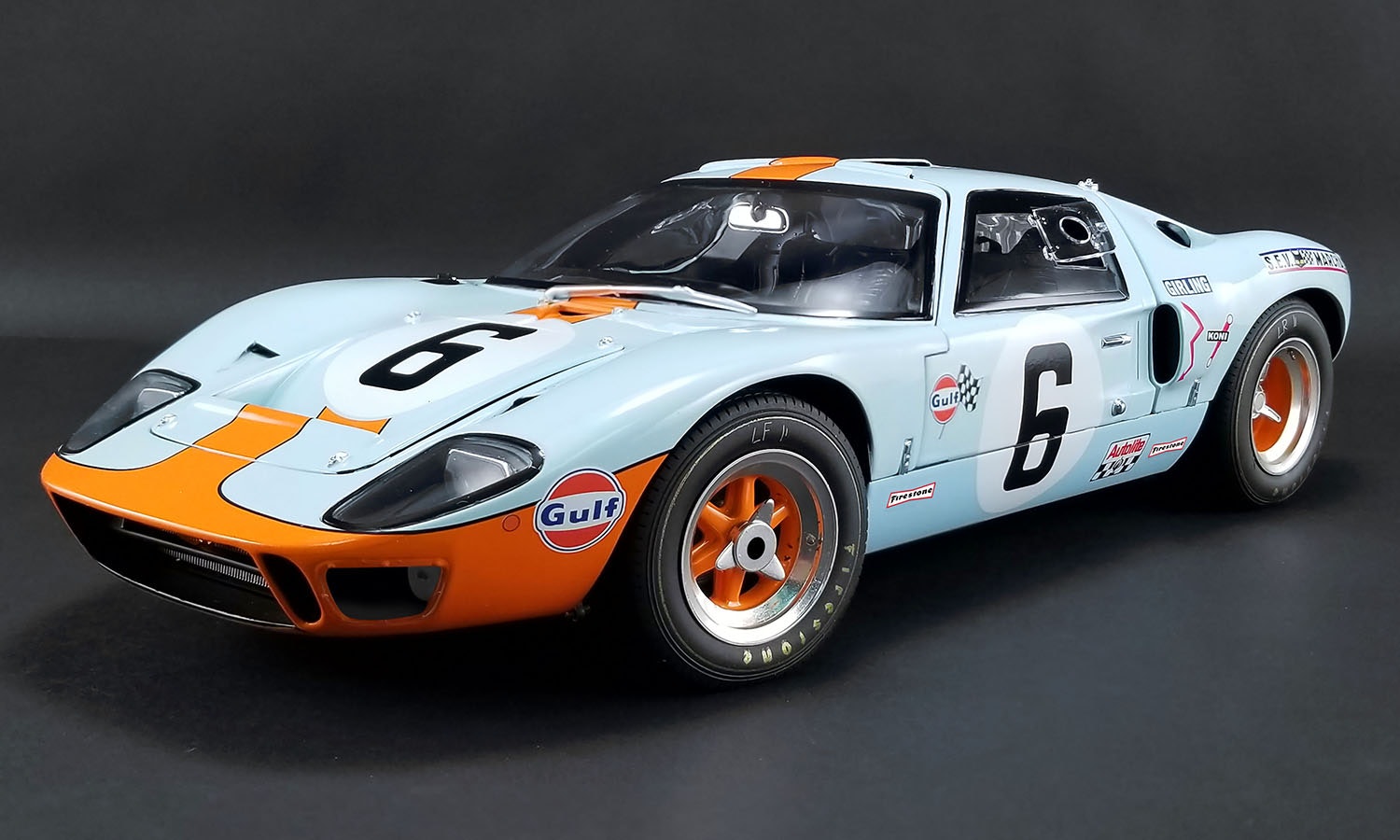 Skala 1/12 #6 1969 Ford GT40 MKI - 1969 Le Mans Champion fr Acme Masterpiece Collection