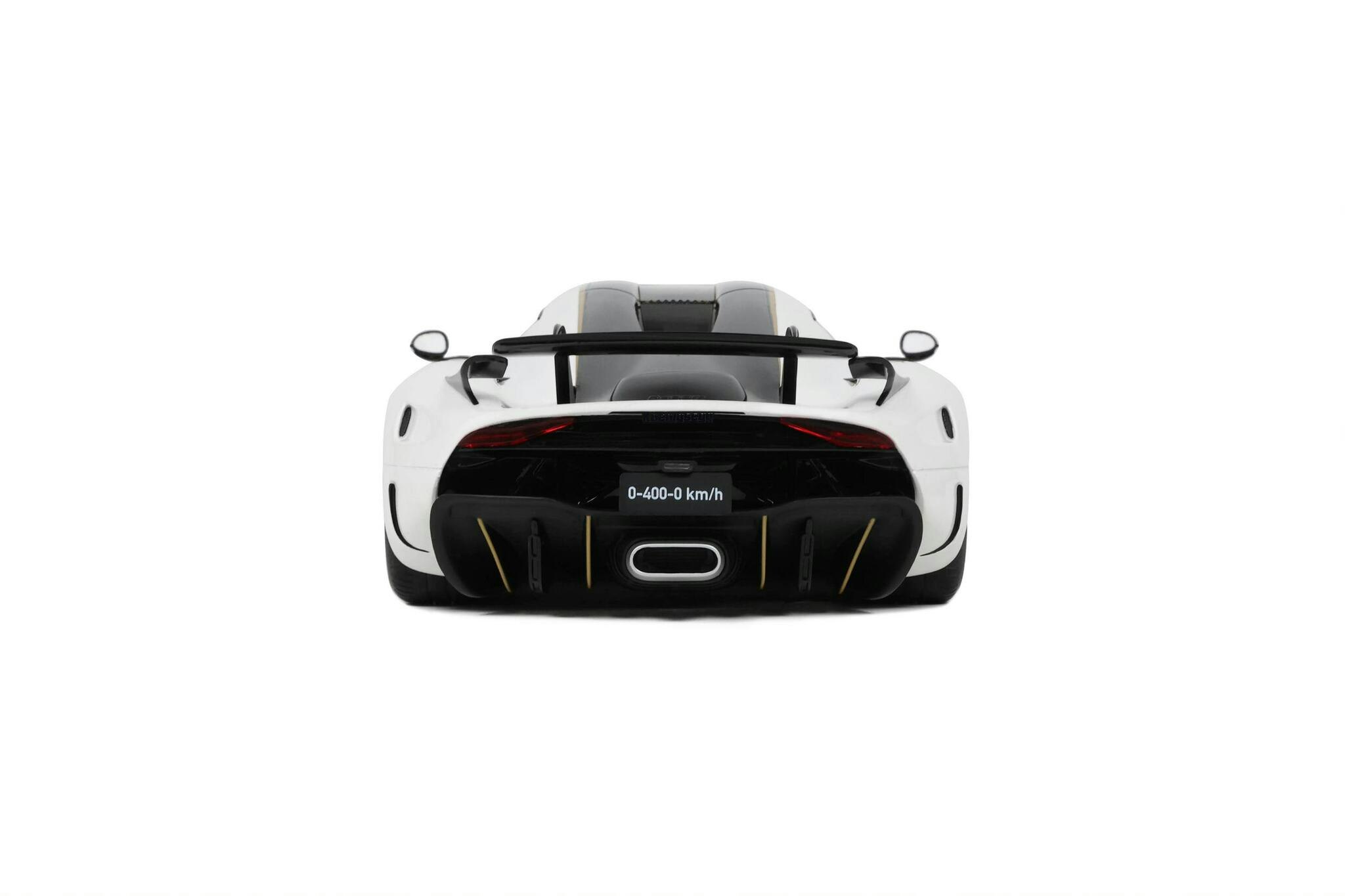 NEW!!! Skala 1/18 Koenigsegg Regera Record, 2023 White fr GT Spirit (GT913)
