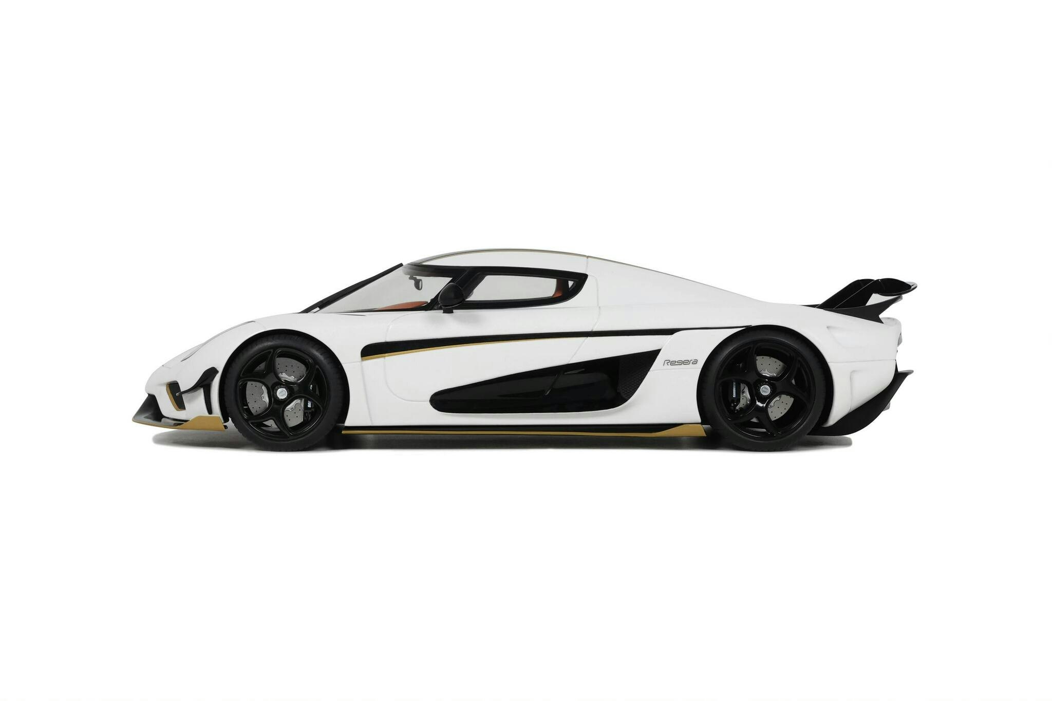 NEW!!! Skala 1/18 Koenigsegg Regera Record, 2023 White fr GT Spirit (GT913)