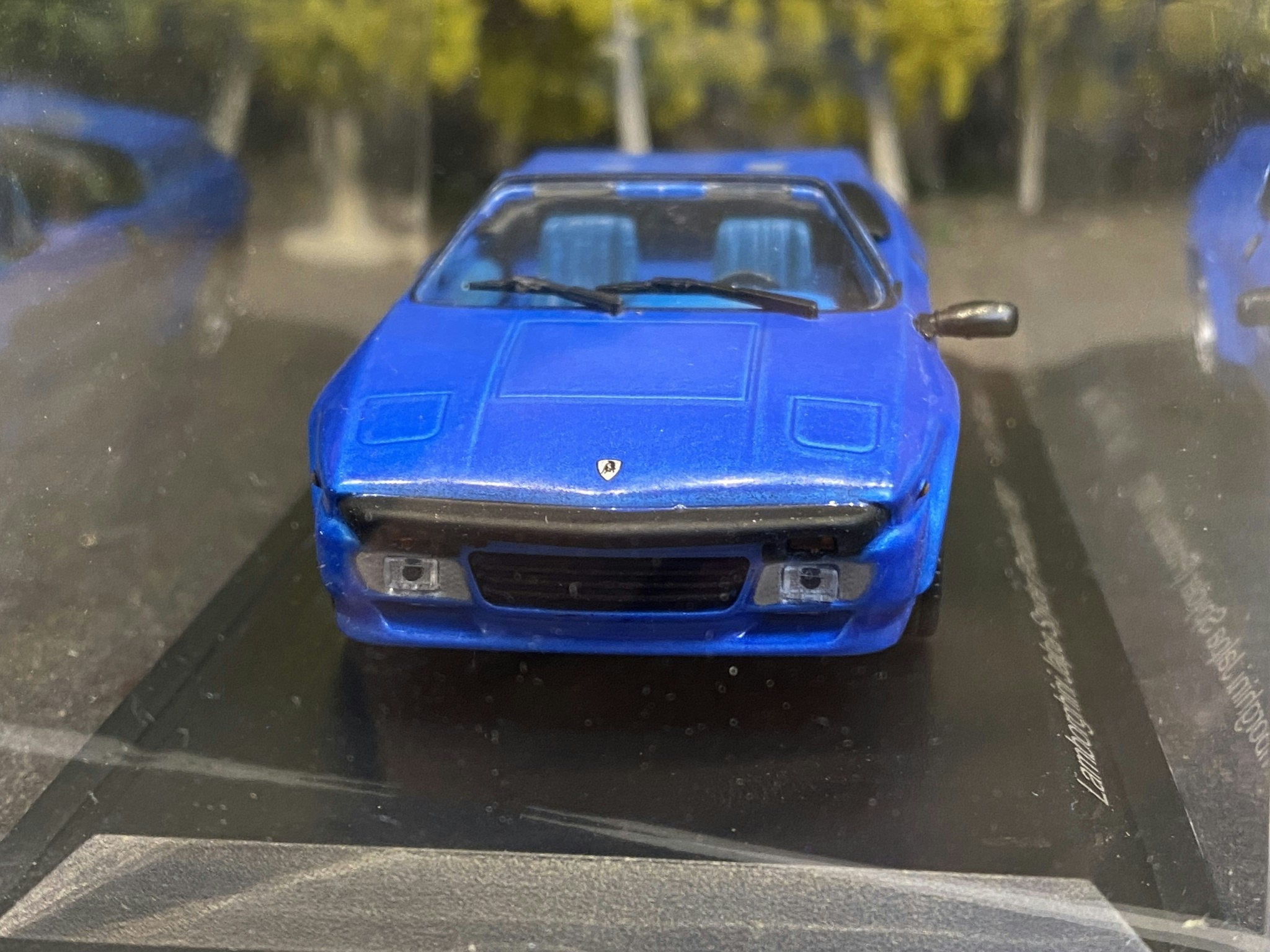 Skala 1/43 Lamborghini Jalpa Spider Prototipo 1987, blue fr WhiteBox 1 of 1000 ex