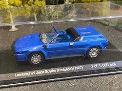Skala 1/43 Lamborghini Jalpa Spider Prototipo 1987, blue fr WhiteBox 1 of 1000 ex
