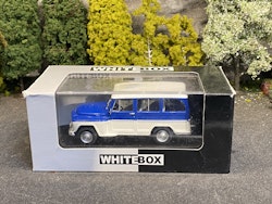 Skala 1/43 Willy's Rural 1968, Blue/white fr WhiteBox 1 of 1000 ex