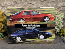 Form & Funktion - Vår syn på konsten att bygga bilar - SAAB, i mycket gott skick på svenska