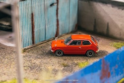 Skala 1/64 Honda Civic (SB1) Orange - J Collection x Tarmac Works COLLAB64