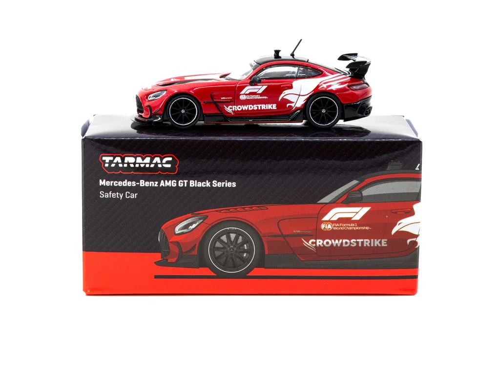 Skala 1/64 Mercedes-Benz AMG GT Black Series Safety Car fr Tarmac Works - GLOBAL64