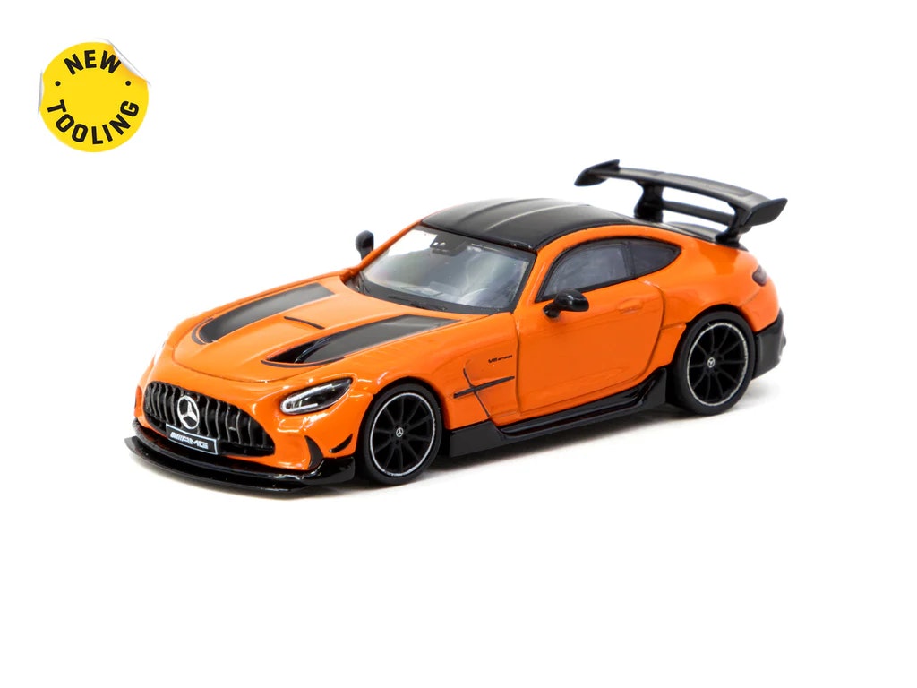 Skala 1/64 Mercedes-Benz AMG GT Black Series Orange fr Tarmac Works - GLOBAL64