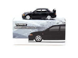 Skala 1/64 Mitsubishi Lancer GSR Evolution III Black fr Tarmac Works - GLOBAL64