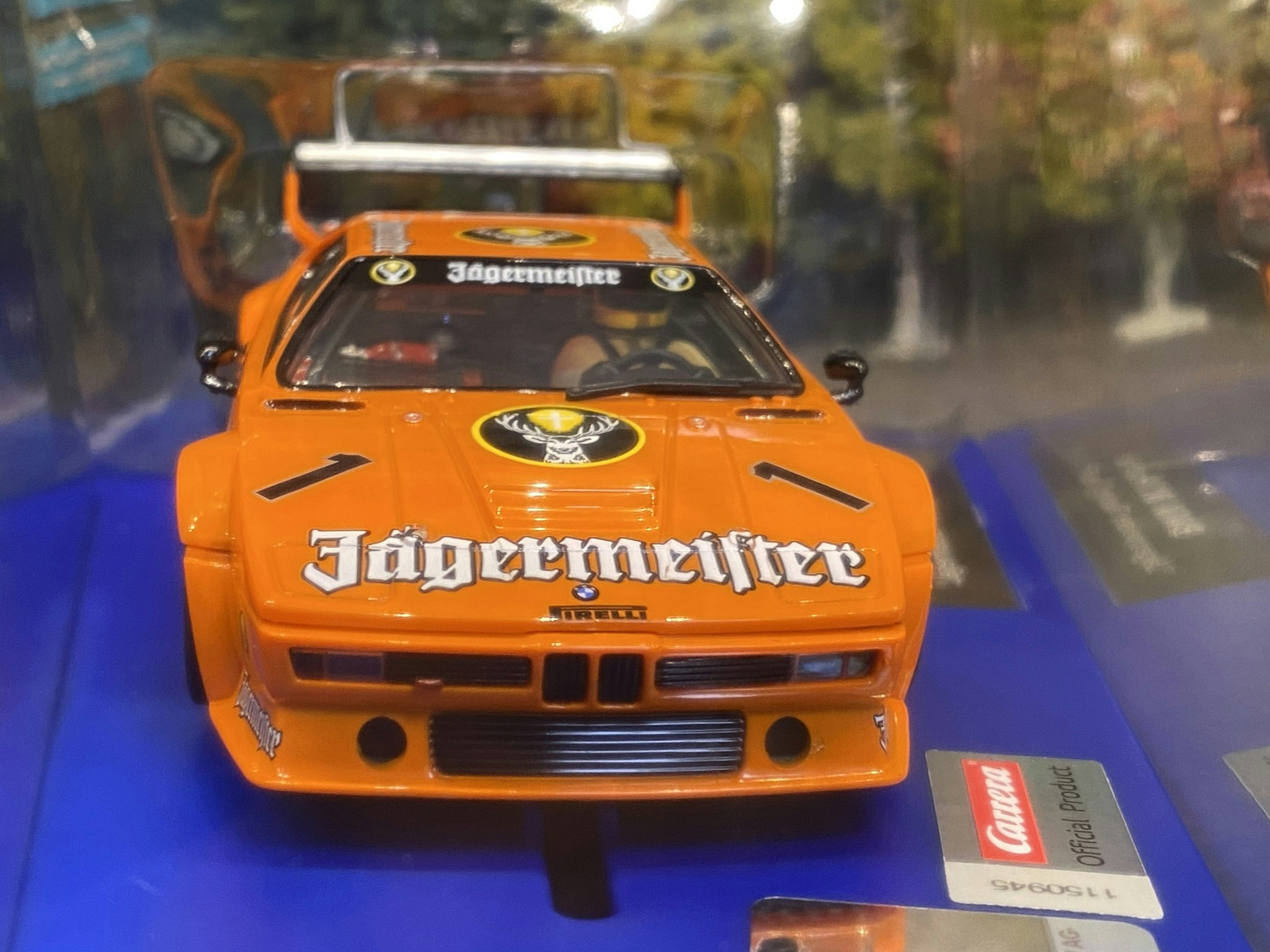 Skala 1/32 Digital Slot Car fr Carrera: BMW M1 Procar "Jägermeister Racing Team, No.1"