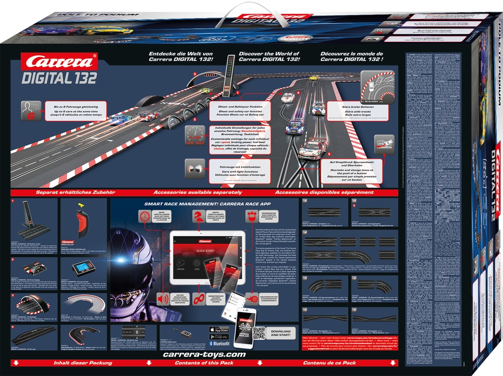 NEW! Skala 1/32 Digital slot racing track fr Carrera: Pole to Podium