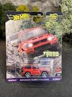 Skala 1/64 Hot Wheels Premium "Car Culture" Terra Trek: Mitsubishi Pajero Evolution, Red