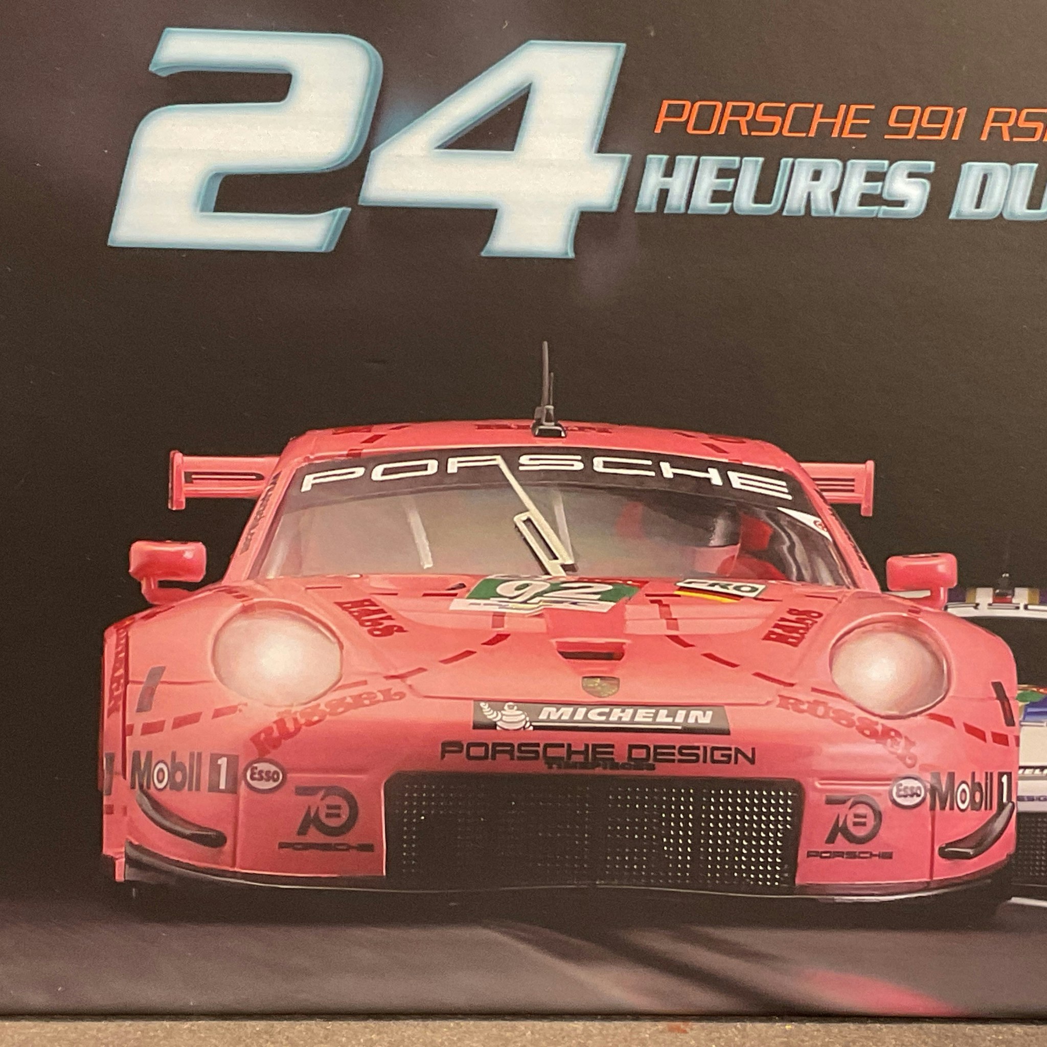 Skala 1/32 Scaleauto 2-pack Slot cars: Porsche 911 (991.2) GT3 RSR 24h LeMans 2018 Winner Twin Pack #91 + #92