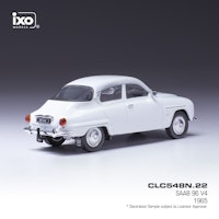 Skala 1/43 Saab 96, 1965, White fr IXO Models