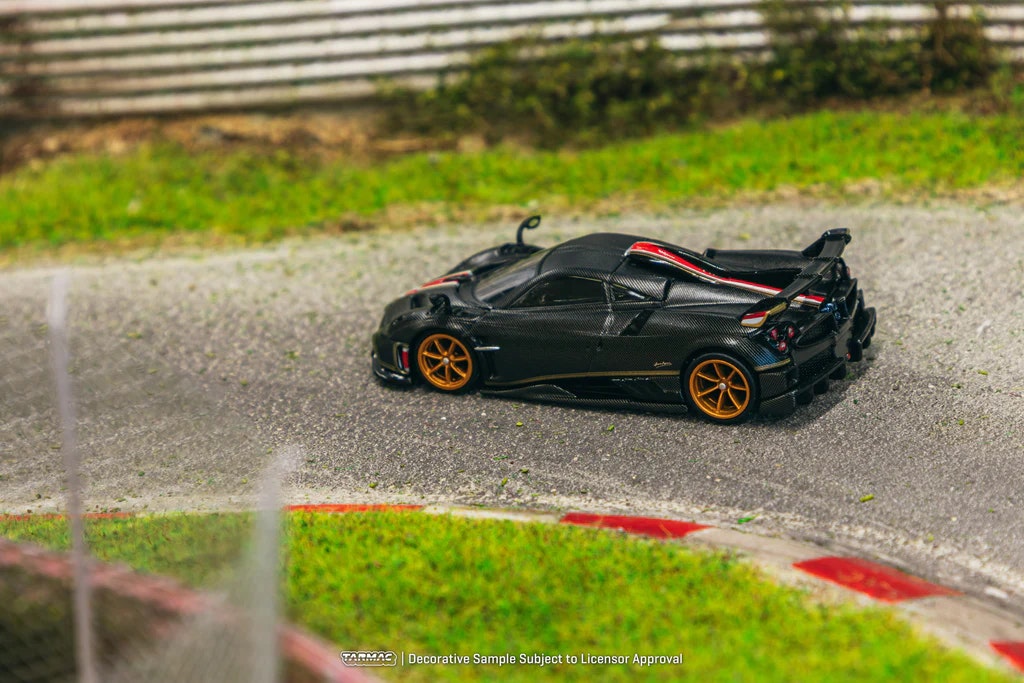 Skala 1/64 Pagani Imola Matt Black Carbon Fiber fr Tarmac Works