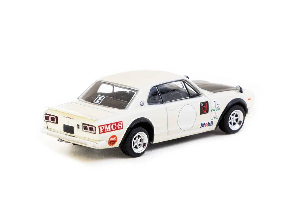Skala 1/64 Skyline HT 2000GT-R White fr Tarmac Works