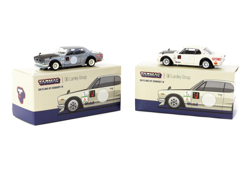 Skala 1/64 Skyline HT 2000GT-R White fr Tarmac Works