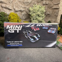 Skala 1/64 Ford GT LMGTE PRO 2019 24 Hrs of Le Mans Ford Chip Ganassi Team 4 Cars Set fr MINI GT (MGTS0010)