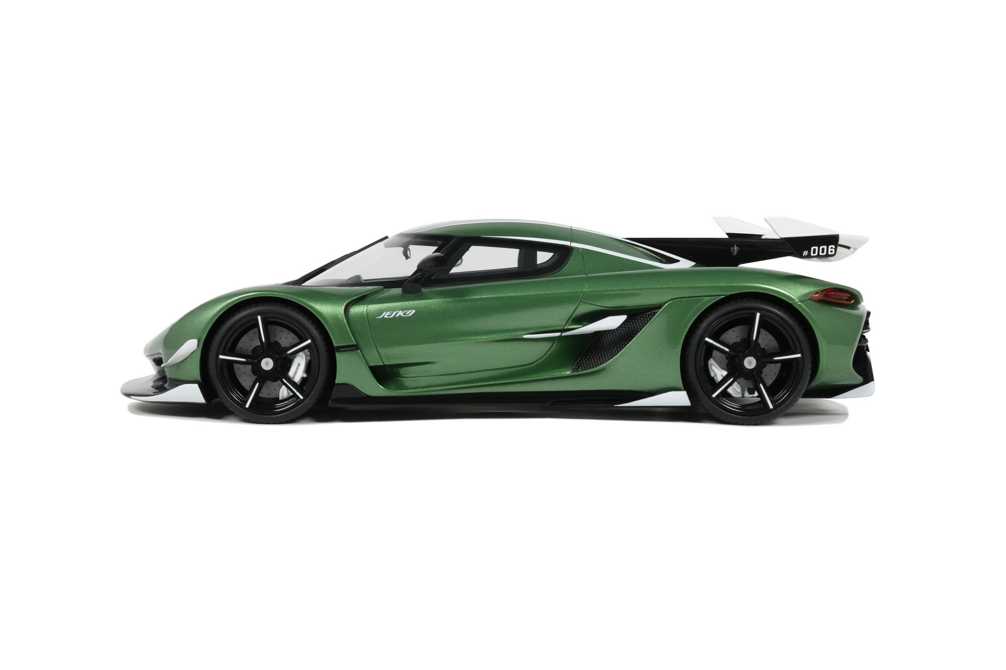 NEW!!! Skala 1/18 Koenigsegg Jesko 2024, green fr GT Spirit (GT927)