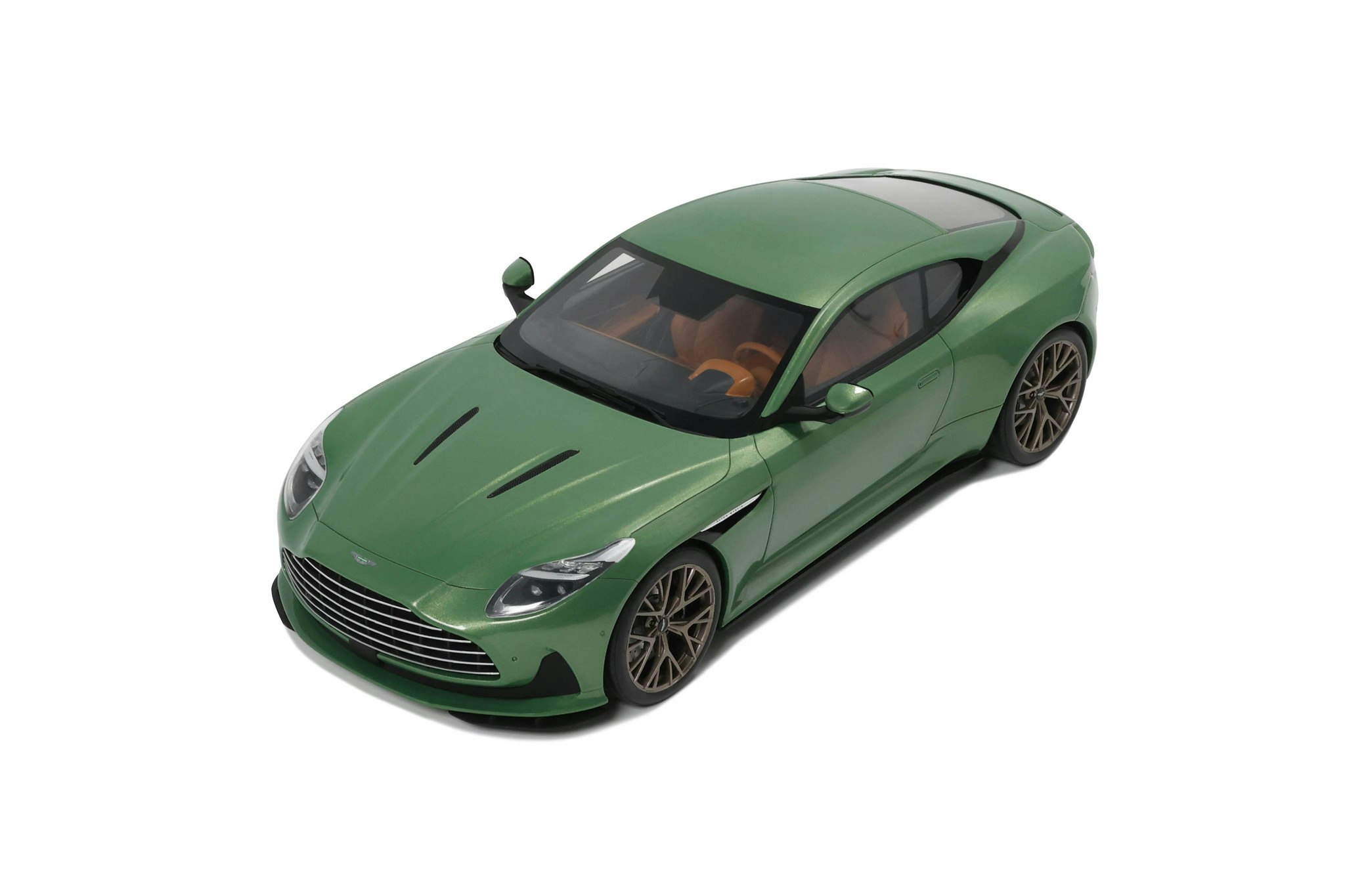 Skala 1/18 Aston Martin DB12 Vantage Green 2023 fr GT Spirit (GT466)