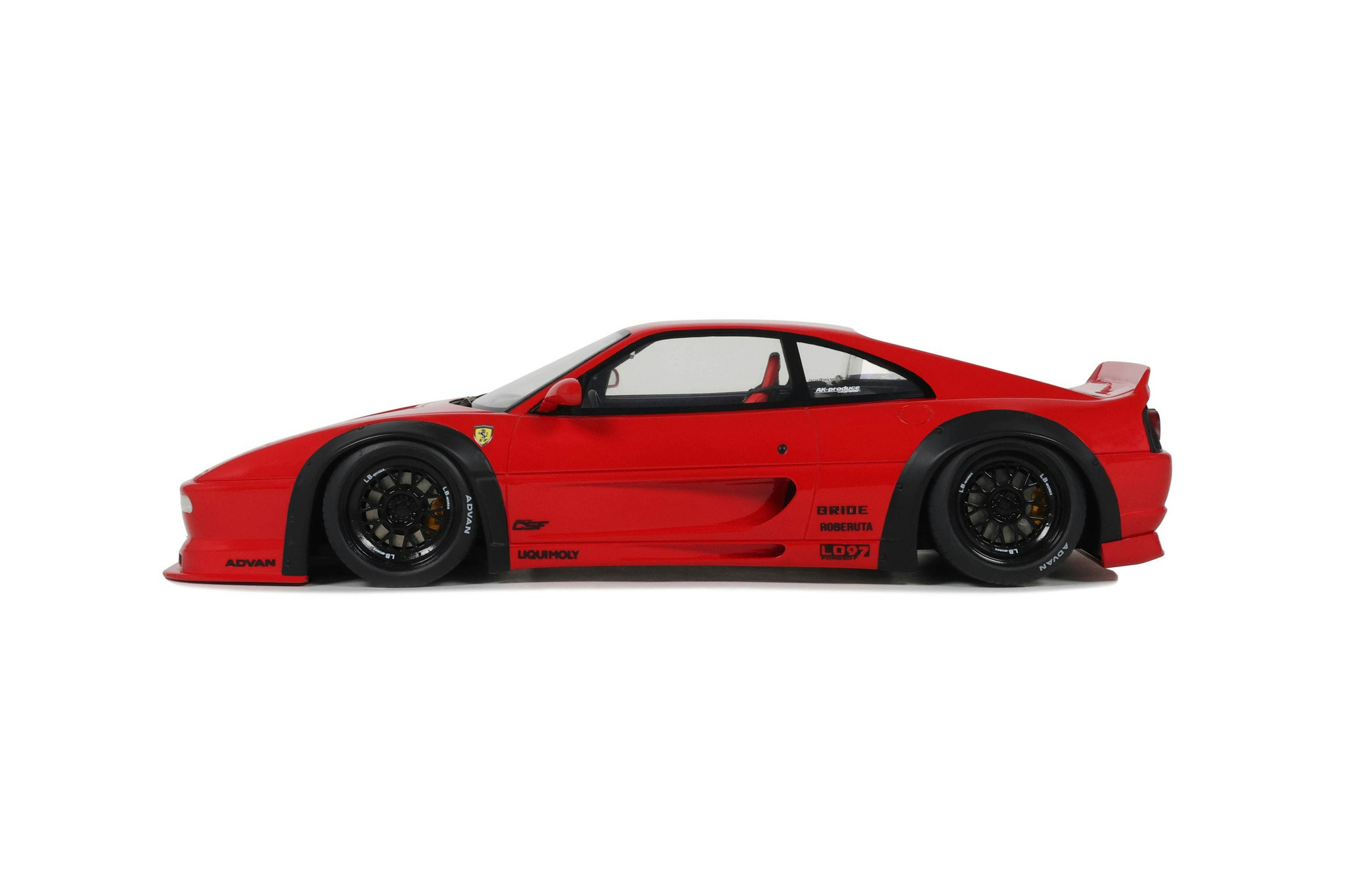 Skala 1/18 LB-Works F355 Red, 2023 fr GT Spirit (GT468)