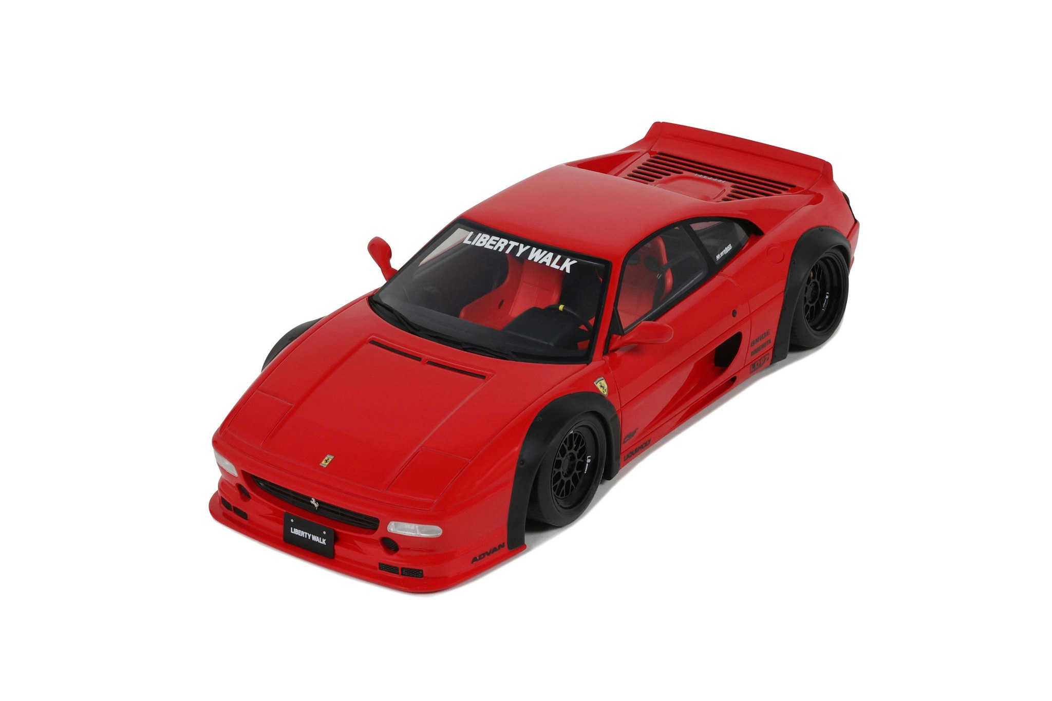 Skala 1/18 LB-Works F355 Red, 2023 fr GT Spirit (GT468)