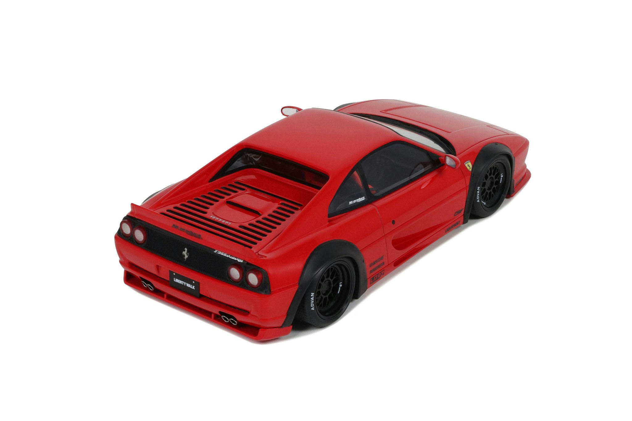 Skala 1/18 LB-Works F355 Red, 2023 fr GT Spirit (GT468)