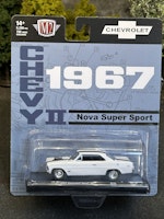 Skala 1/64 M2 - Machines: 1967 Chevrolet Nova SS White