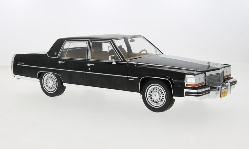Skala 1/18 Cadillac Fleetwood Brougham 1982, Black fr MCG/Model Car Group