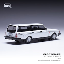 Skala 1/43 Volvo 240 GL Estate (245) 1990, white fr IXO Models