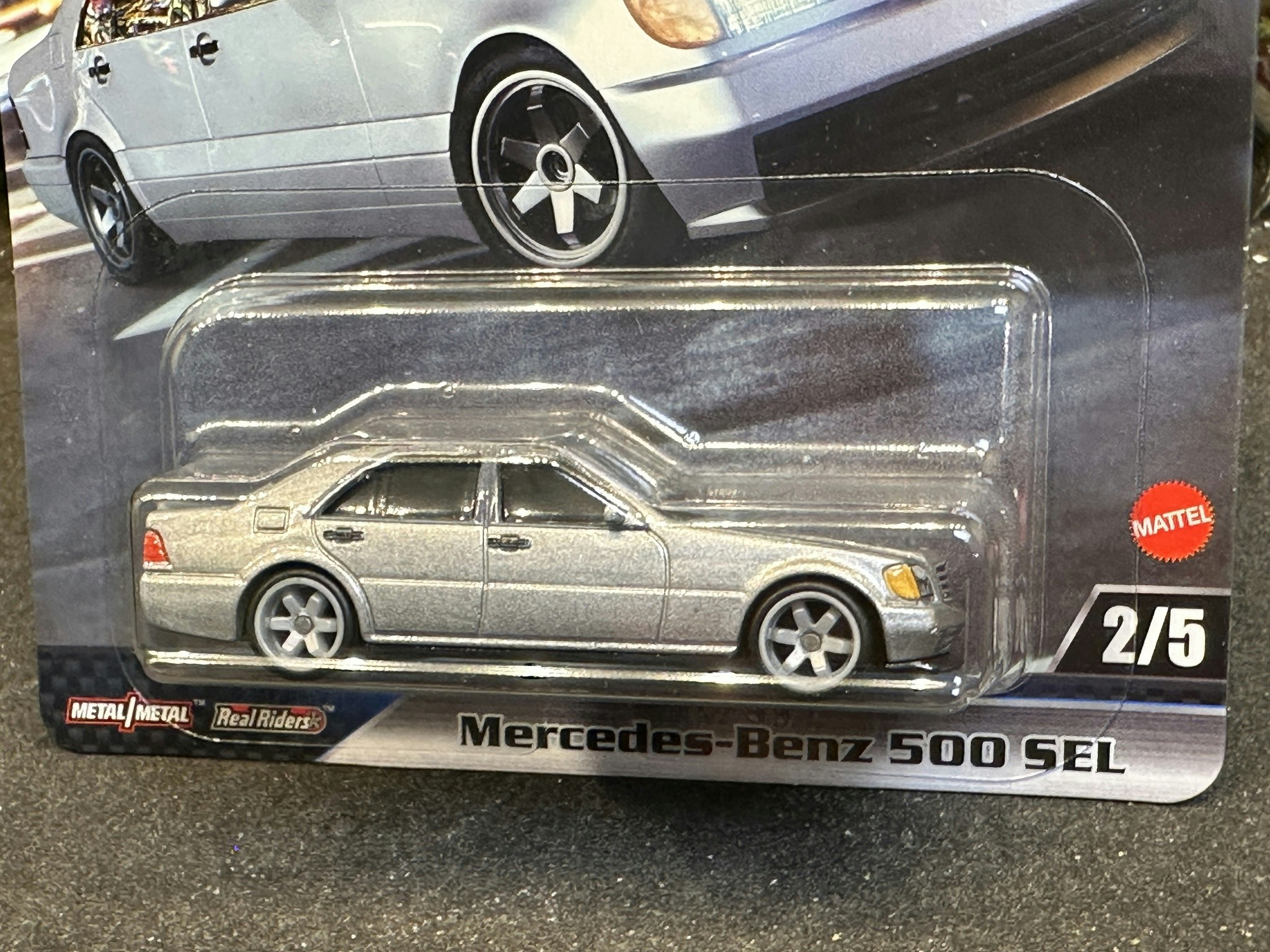 Skala 1/64 HOT WHEELS Premium - Fast & Furious - Mercedes-Benz 500 SEL