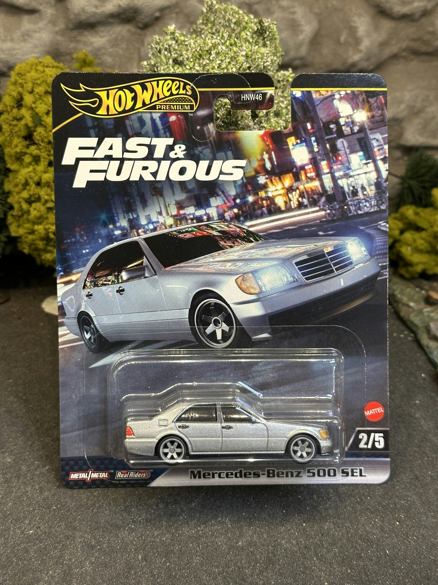 Skala 1/64 HOT WHEELS Premium - Fast & Furious - Mercedes-Benz 500 SEL