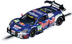 Skala 1/32 Analogue slot car fr Carrera: Audi R8 LMS GT3 evo II, ABT Sportsline- Red Bull #7 DTM 2024