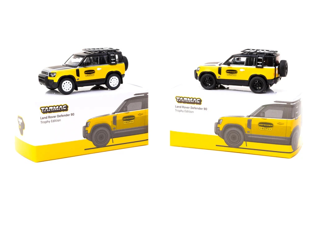Skala 1/64 Land Rover Defender 90 Trophy Edition fr Tarmac Works - GLOBAL64