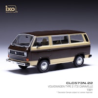 Skala 1/43 Volkswagen type 2 T3 Caravelle 1983 fr IXO Models (CLC579N.22)
