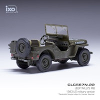 Skala 1/43 Jeep Willys MB 1943 fr IXO Models (CLC567N.22)
