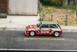 Skala 1/64 Renault 5 MAXI Turbo European Hill-Climb Championship 1987 Giovanni Rossi #35 fr Tarmac Works