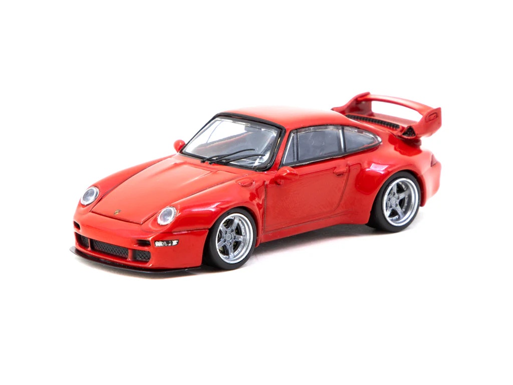 Skala 1/64 993 Remastered By Gunther Werks Red fr Tarmac Works -  ROAD64