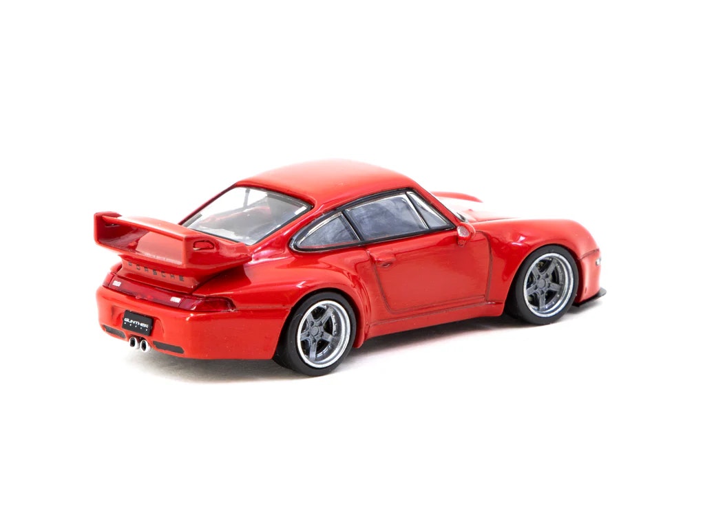 Skala 1/64 993 Remastered By Gunther Werks Red fr Tarmac Works -  ROAD64