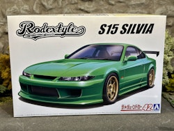 Skala 1/24 Rodextyle Waku2 Hoppo, S15 Silvia, plastic modelkit fr Aoshima