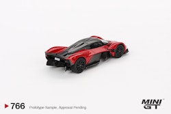 Skala 1/64 Aston Martin Valkyrie Hyper Red fr MINI GT (766)
