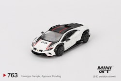 Skala 1/64 Lamborghini Huracán Sterrato Bianco Asopo fr MINI GT (763)