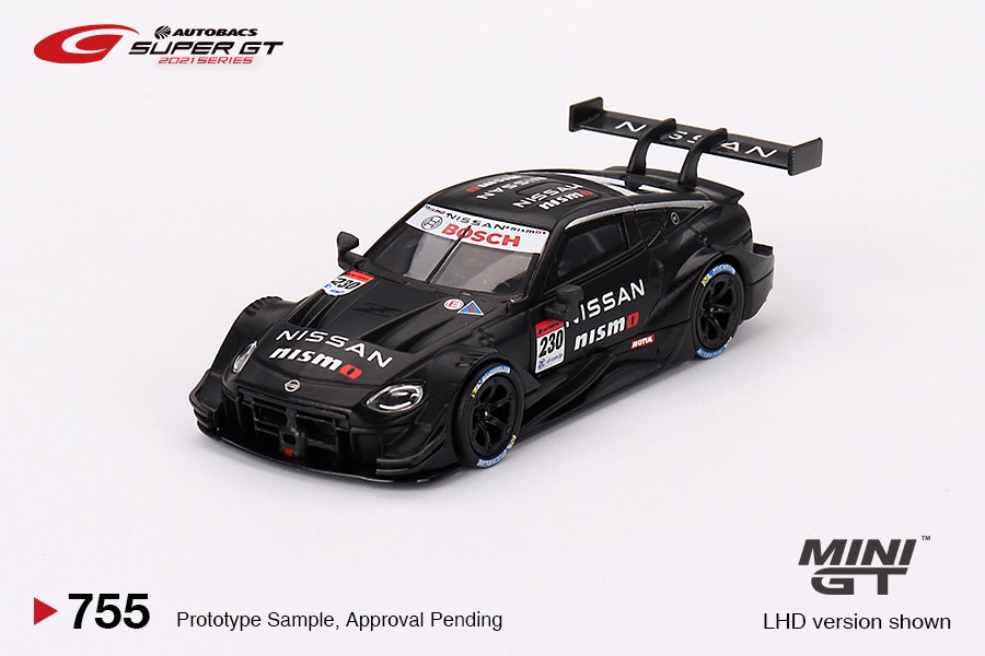 Skala 1/64 Nissan Z GT500 #230 2021 NISMO Presentation fr MINI GT (755)