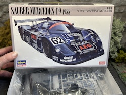 Skala 1/24 SAUBER Mercedes C9 1988, Plastic building kit fr Hasegawa