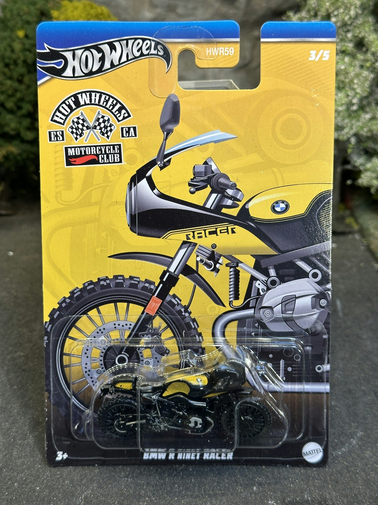 Skala 1/64 Hot Wheels - Motorcycle Club: BMW R nineT Racer